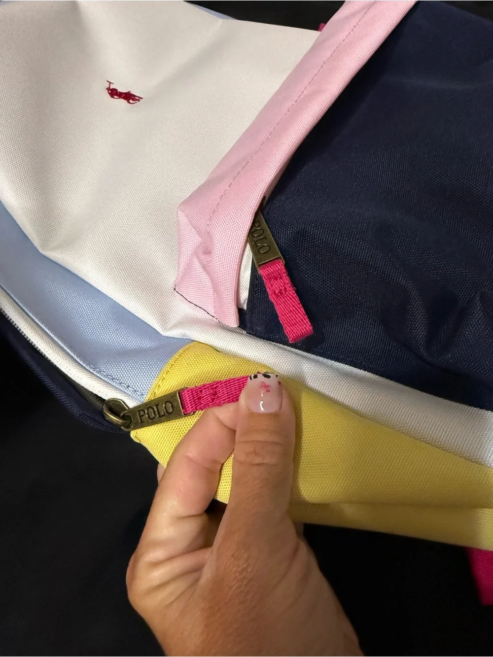 Ralph Lauren Bookbag and matching insulated Lunchbox